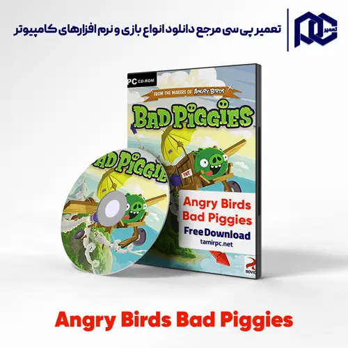 دانلود بازی Angry Birds Bad Piggies برای کامپیوتر با لینک مستقیم