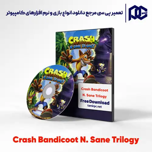 دانلود بازی کراش برای کامپیوتر | دانلود بازی Crash Bandicoot N. Sane Trilogy