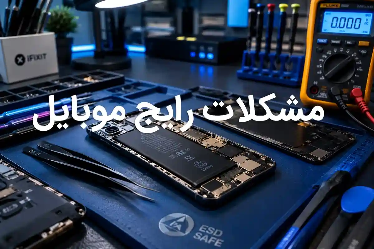 بررسی رایج ترین مشکلات موبایل