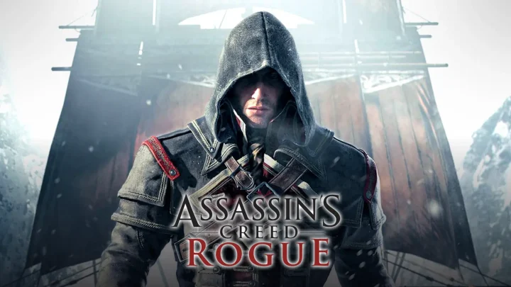 نقد و بررسی بازی Assassins Creed Rogue؛ تصویر شاخص با لوگوی رسمی بازی