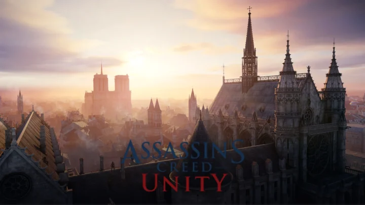 نقد و بررسی بازی Assassin's Creed Unity؛ تصویر شاخص با لوگوی رسمی بازی