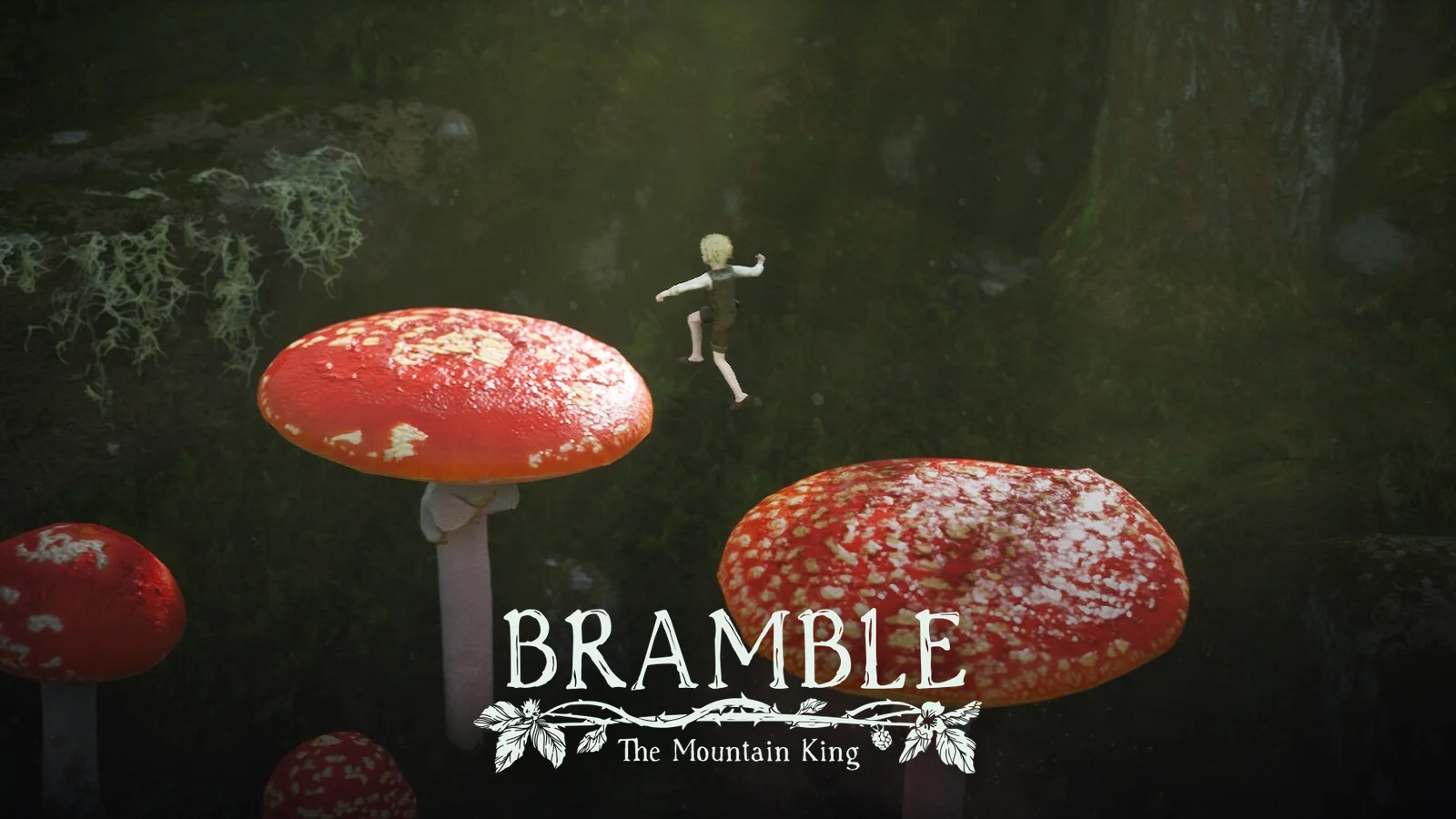 قارچ‌های غول‌پیکر در بازی Bramble The Mountain King