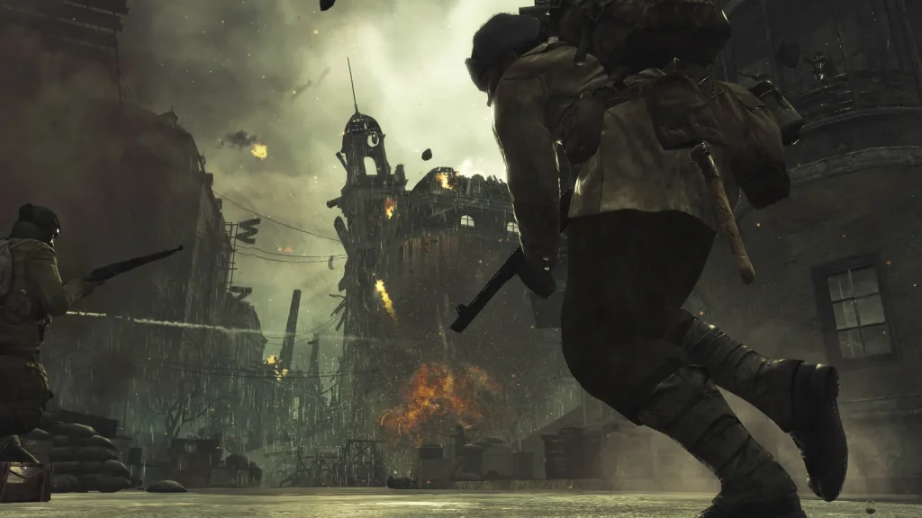 صحنهای از محیط و گیمپلی بازی Call Of Duty World at War - تصویر 3