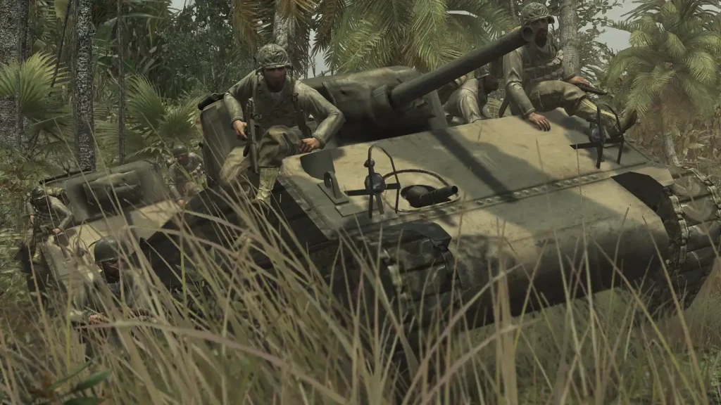 صحنهای از محیط و گیمپلی بازی Call Of Duty World at War - تصویر 4