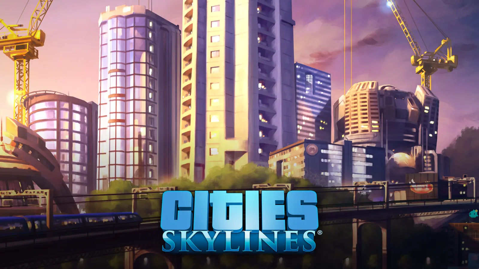 بازی Cities Skylines بازی Cities Skylines؛ تصویر شاخص با لوگوی رسمی بازی