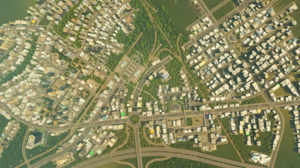 صحنهای از محیط و گیمپلی بازی Cities Skylines - تصویر 2