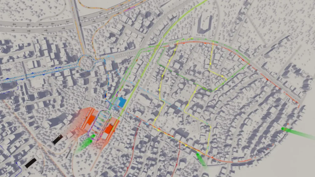 صحنهای از محیط و گیمپلی بازی Cities Skylines - تصویر 4