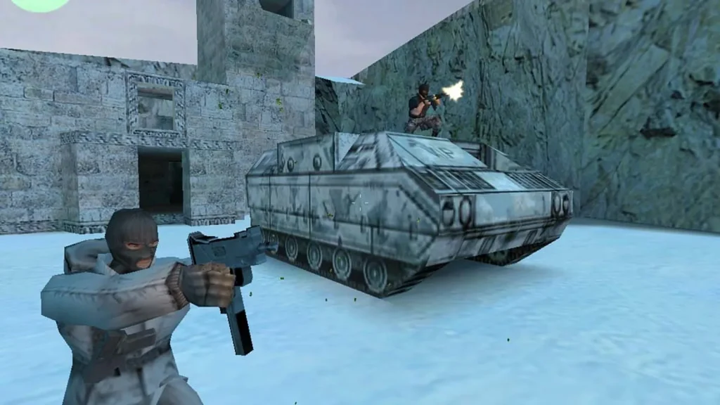 صحنهای از محیط و گیمپلی بازی Counter Strike - تصویر 2