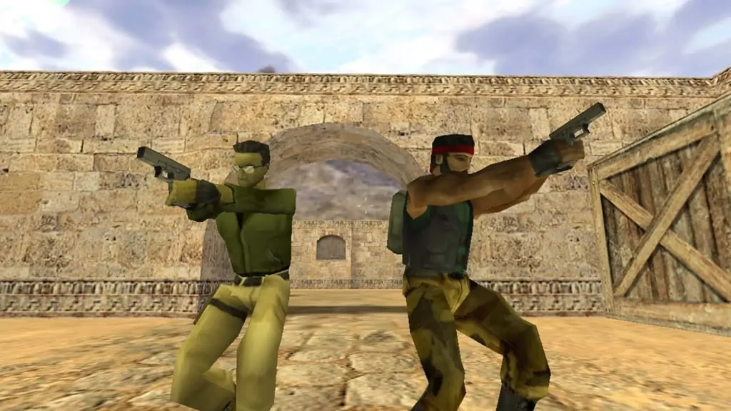 صحنهای از محیط و گیمپلی بازی Counter Strike - تصویر 4