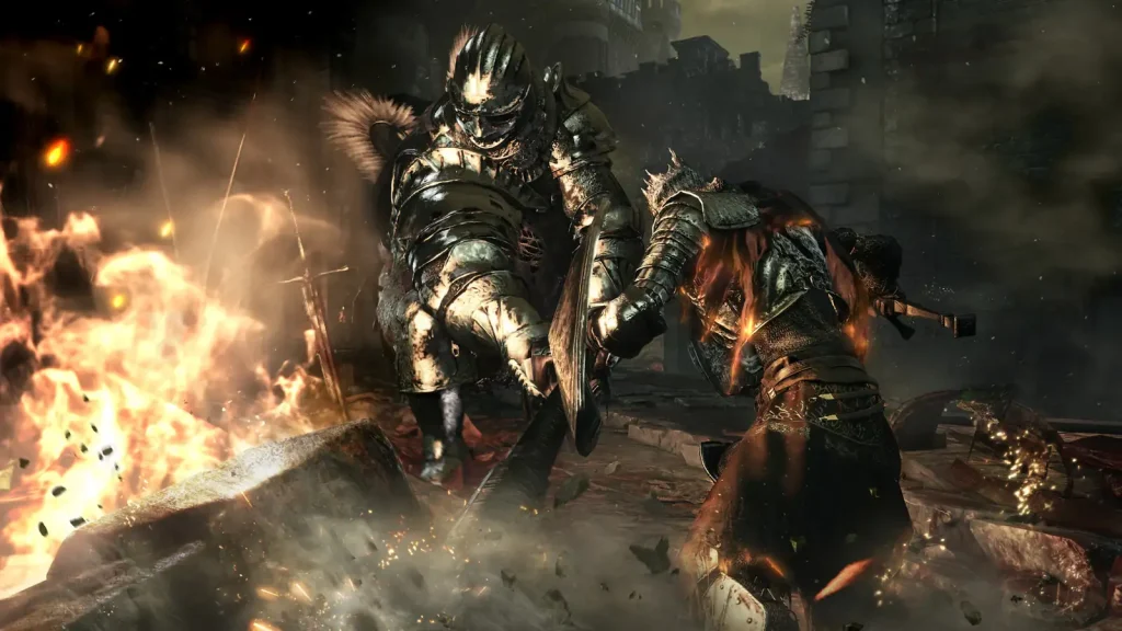 صحنهای از محیط و گیمپلی بازی Dark Souls 3 - تصویر 2