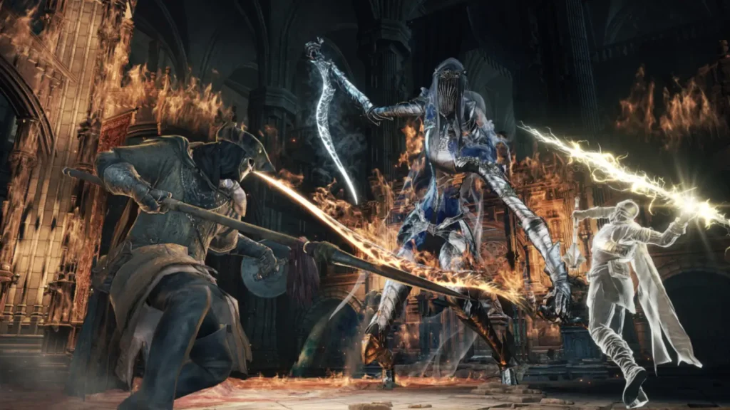صحنهای از محیط و گیمپلی بازی Dark Souls 3 - تصویر 3
