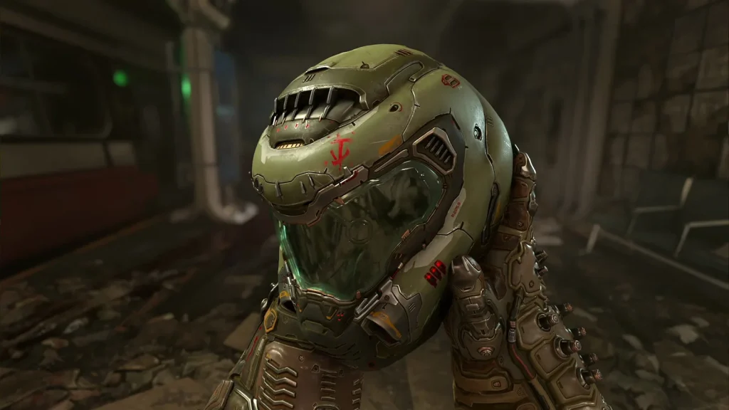 صحنهای از محیط و گیمپلی بازی Doom Eternal - تصویر 1