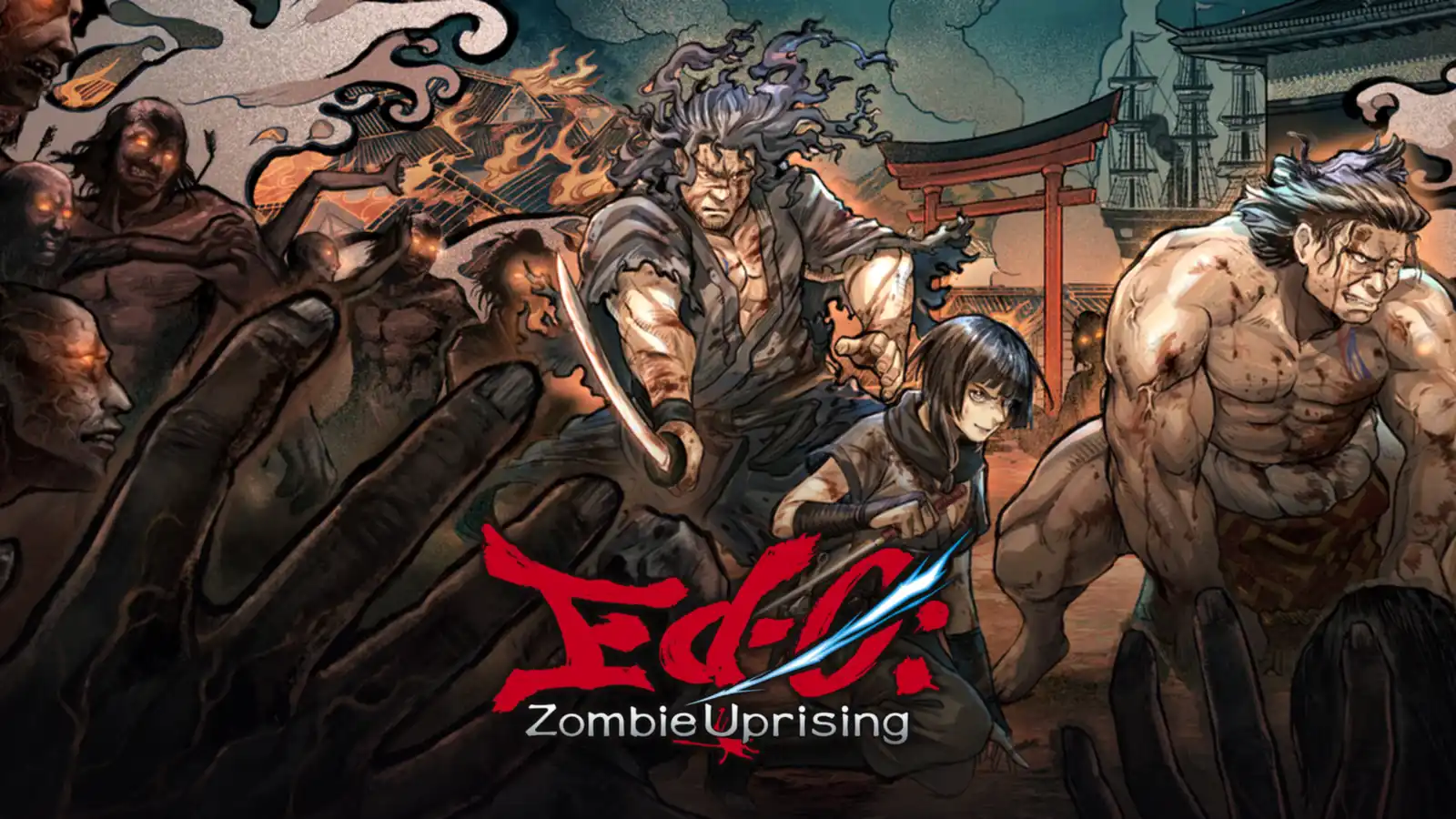 نقد و بررسی بازی Ed-0: Zombie Uprising؛ تصویر شاخص با لوگوی رسمی بازی