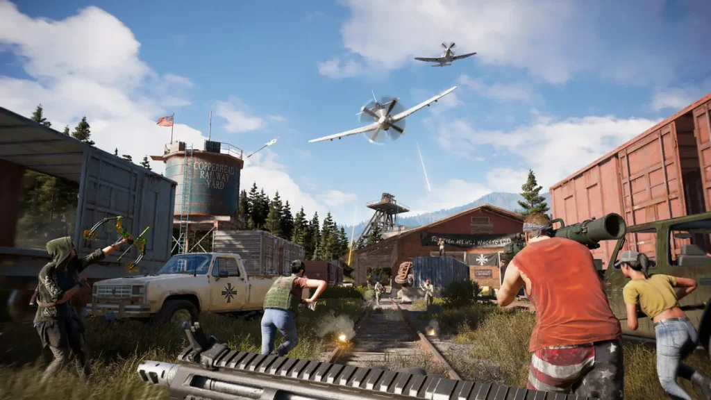 صحنهای از محیط و گیمپلی بازی Far Cry 5 - تصویر 2
