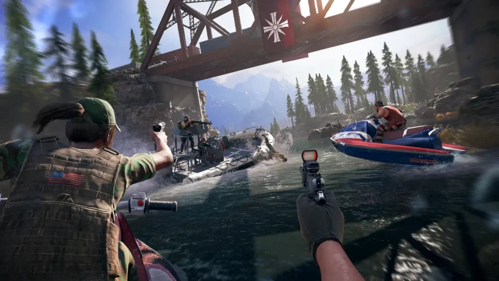صحنهای از محیط و گیمپلی بازی Far Cry 5 - تصویر 3