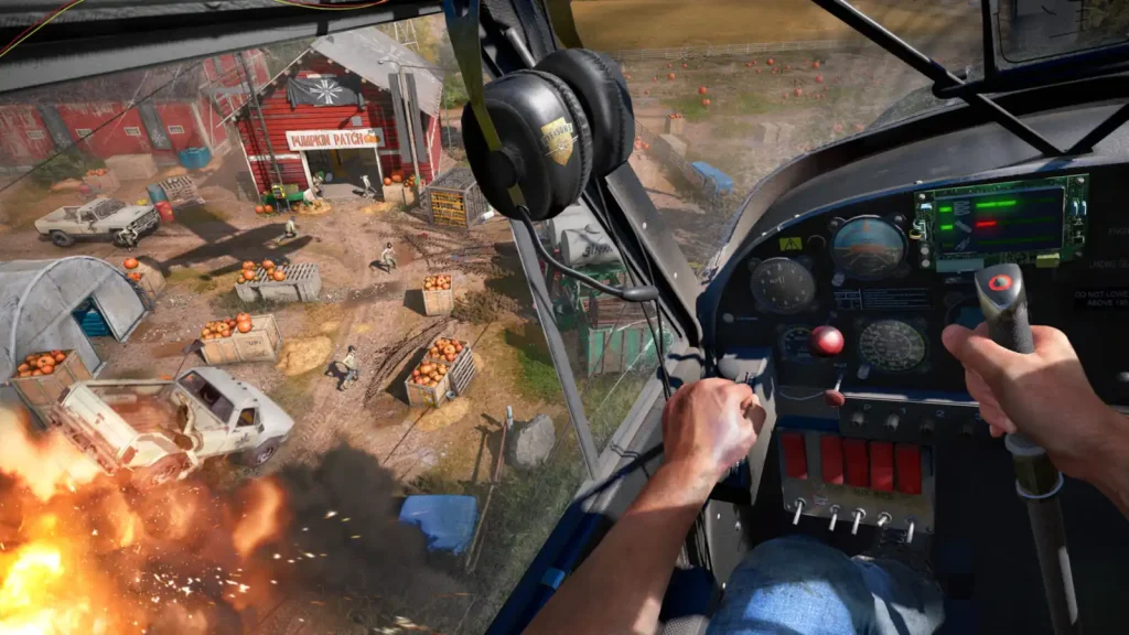 صحنهای از محیط و گیمپلی بازی Far Cry 5 - تصویر 4