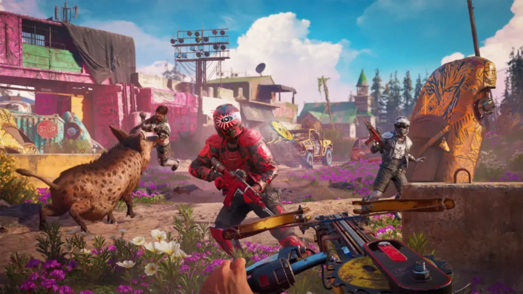 صحنهای از محیط و گیمپلی بازی Far Cry New Dawn - تصویر 2