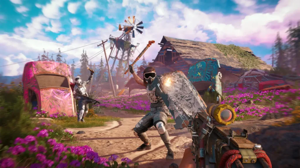 صحنهای از محیط و گیمپلی بازی Far Cry New Dawn - تصویر 3