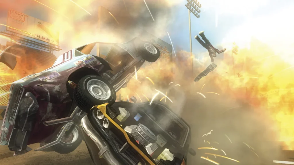 صحنه‌ای از محیط و گیم‌پلی بازی Flatout 2 - تصویر 1