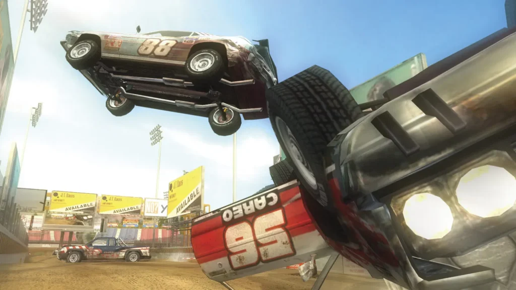 صحنه‌ای از محیط و گیم‌پلی بازی Flatout 2 - تصویر 3