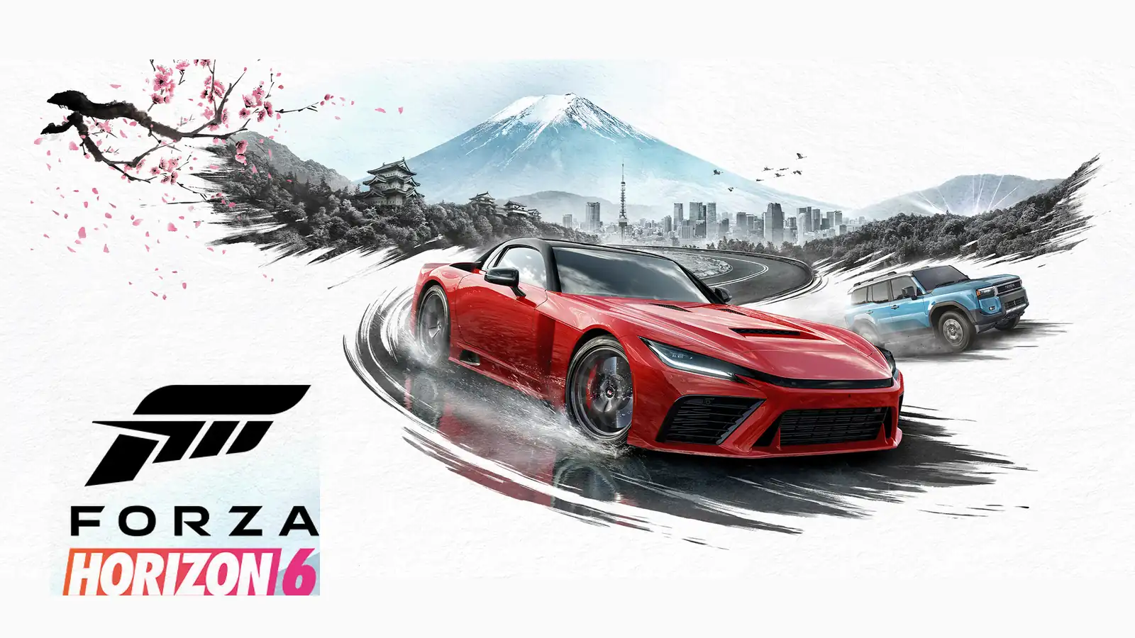 بازی Forza Horizon 6 برای کامپیوتر؛ تصویر شاخص با لوگوی رسمی بازی