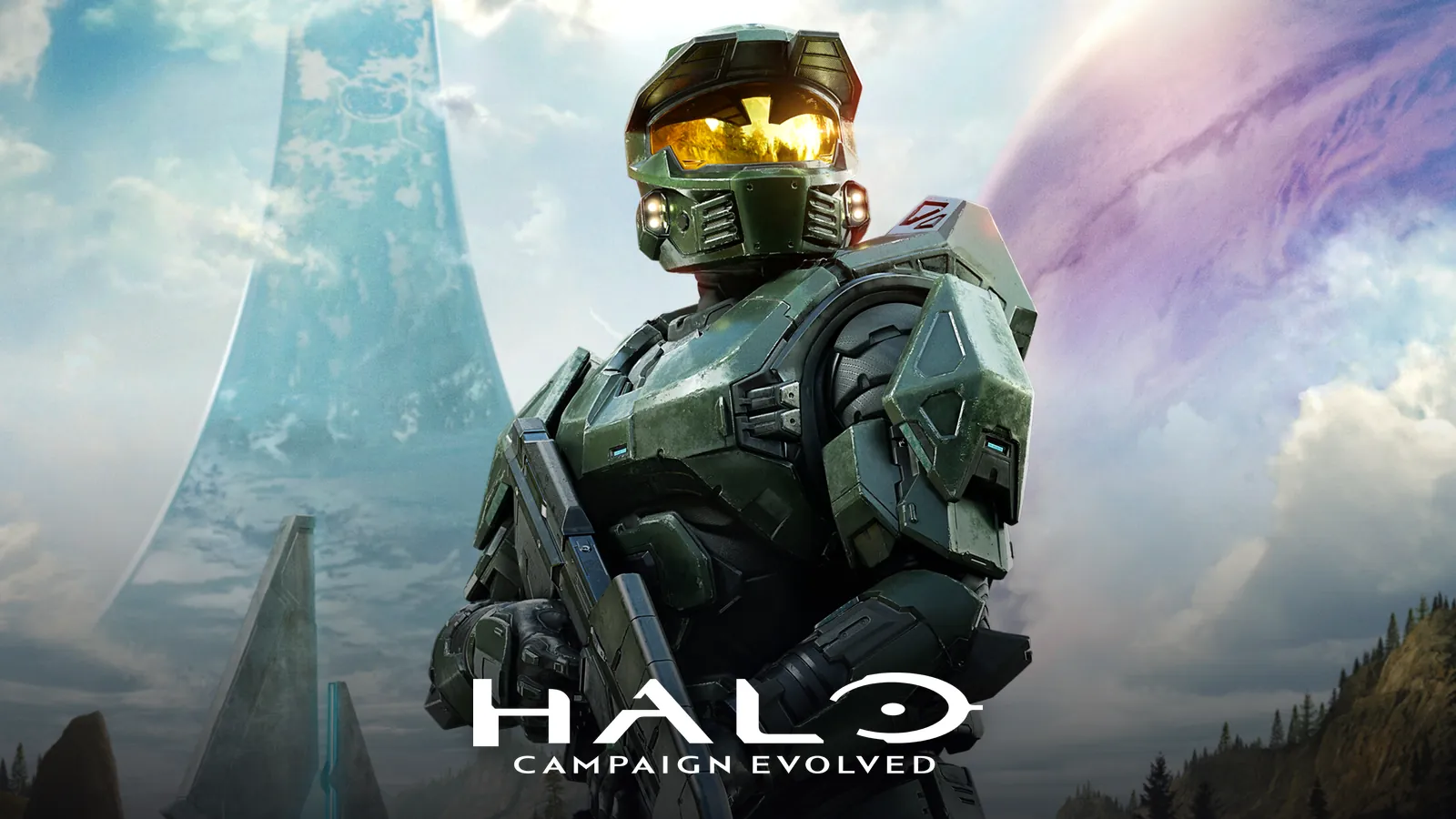بازی Halo: Campaign Evolved برای کامپیوتر؛ تصویر شاخص با لوگوی رسمی بازی