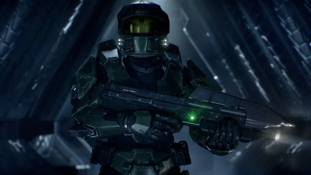 صحنهای از محیط و گیمپلی بازی Halo: Campaign Evolved - تصویر 2