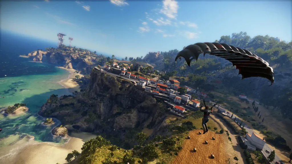 صحنهای از محیط و گیمپلی بازی Just Cause 3 - تصویر 1