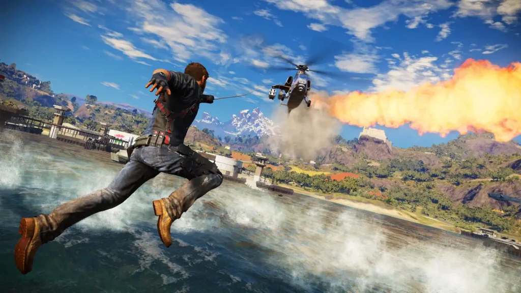 صحنهای از محیط و گیمپلی بازی Just Cause 3 - تصویر 2