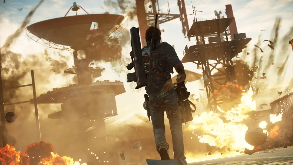 صحنهای از محیط و گیمپلی بازی Just Cause 3 - تصویر 4