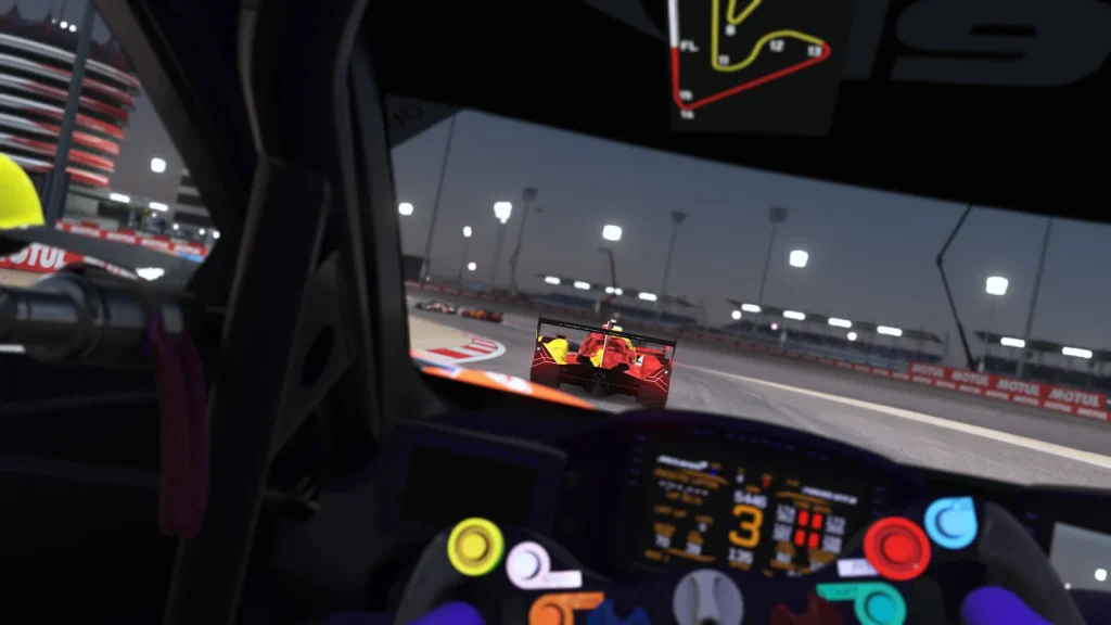صحنهای از محیط و گیمپلی بازی Le Mans Ultimate - تصویر 3