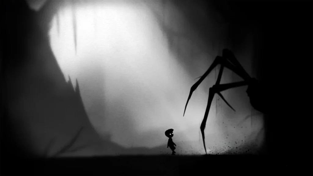صحنه‌ای از محیط و گیم‌پلی بازی Limbo - تصویر 1