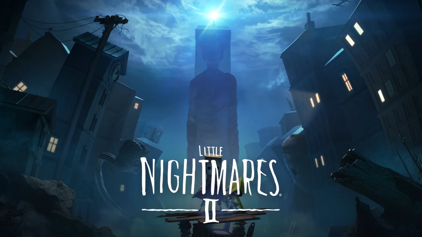 بازی Little Nightmares 2؛ تصویر شاخص با لوگوی رسمی بازی