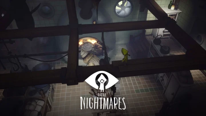 بازی Little Nightmares؛ تصویر شاخص با لوگوی رسمی بازی
