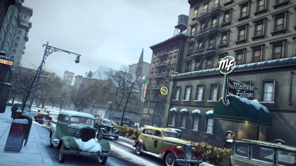 صحنه‌ای از محیط و گیم‌پلی بازی Mafia 2 - تصویر 4