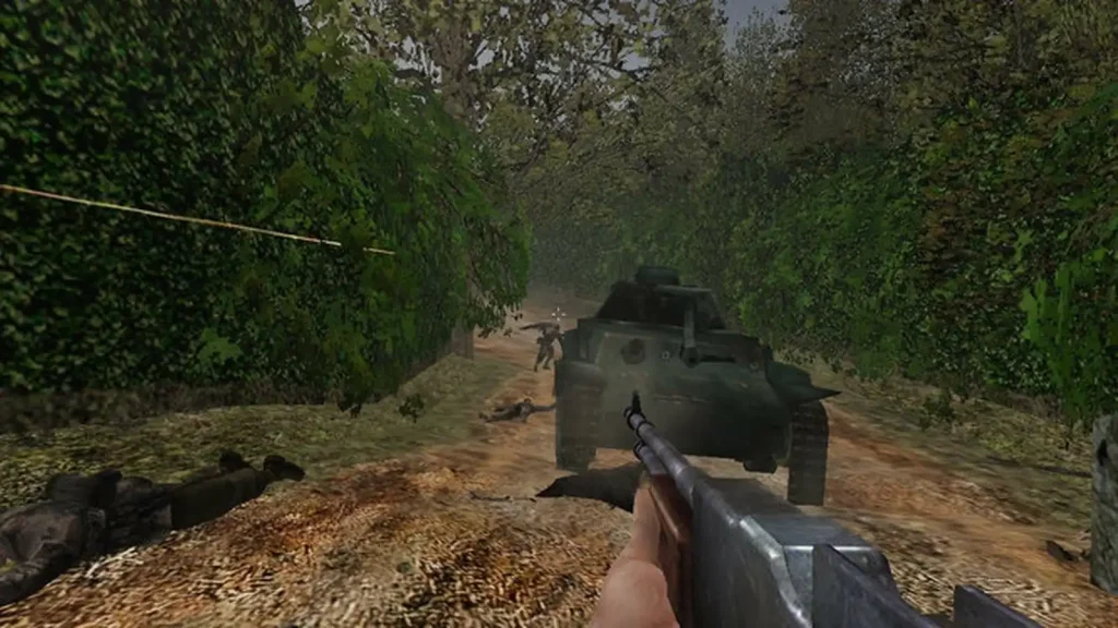 صحنه‌ای از محیط و گیم‌پلی بازی Medal Of Honor Allied Assault War Chest - تصویر 1