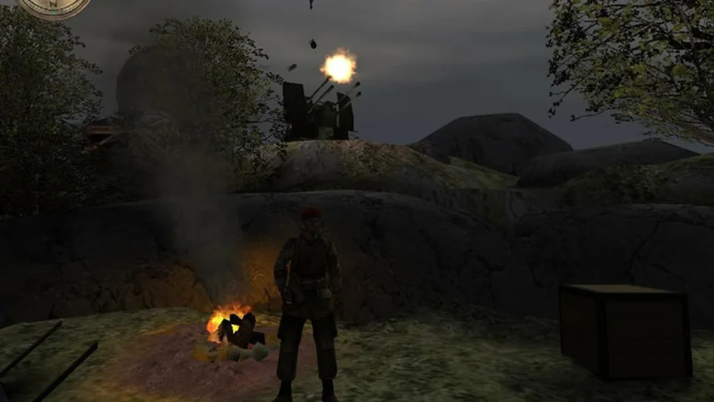 صحنه‌ای از محیط و گیم‌پلی بازی Medal Of Honor Allied Assault War Chest - تصویر 2