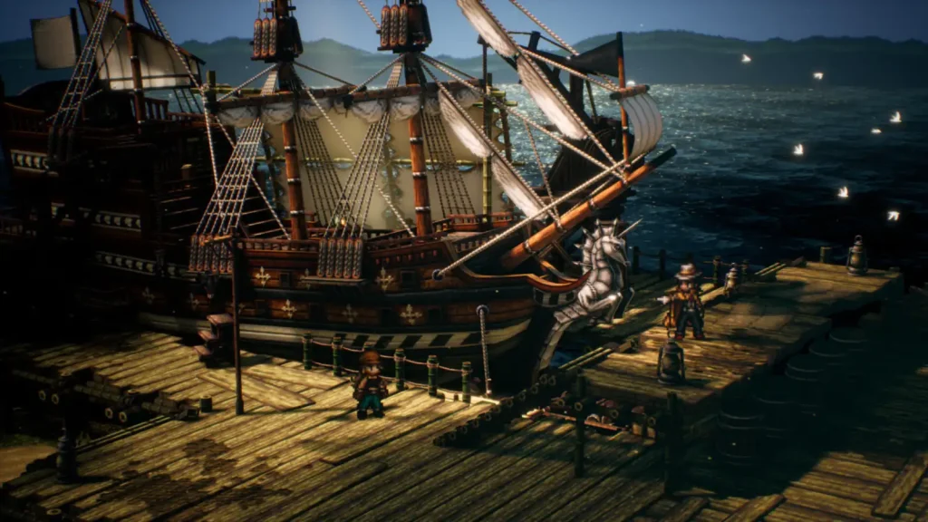 صحنهای از محیط و گیمپلی بازی OCTOPATH TRAVELER II - تصویر 4