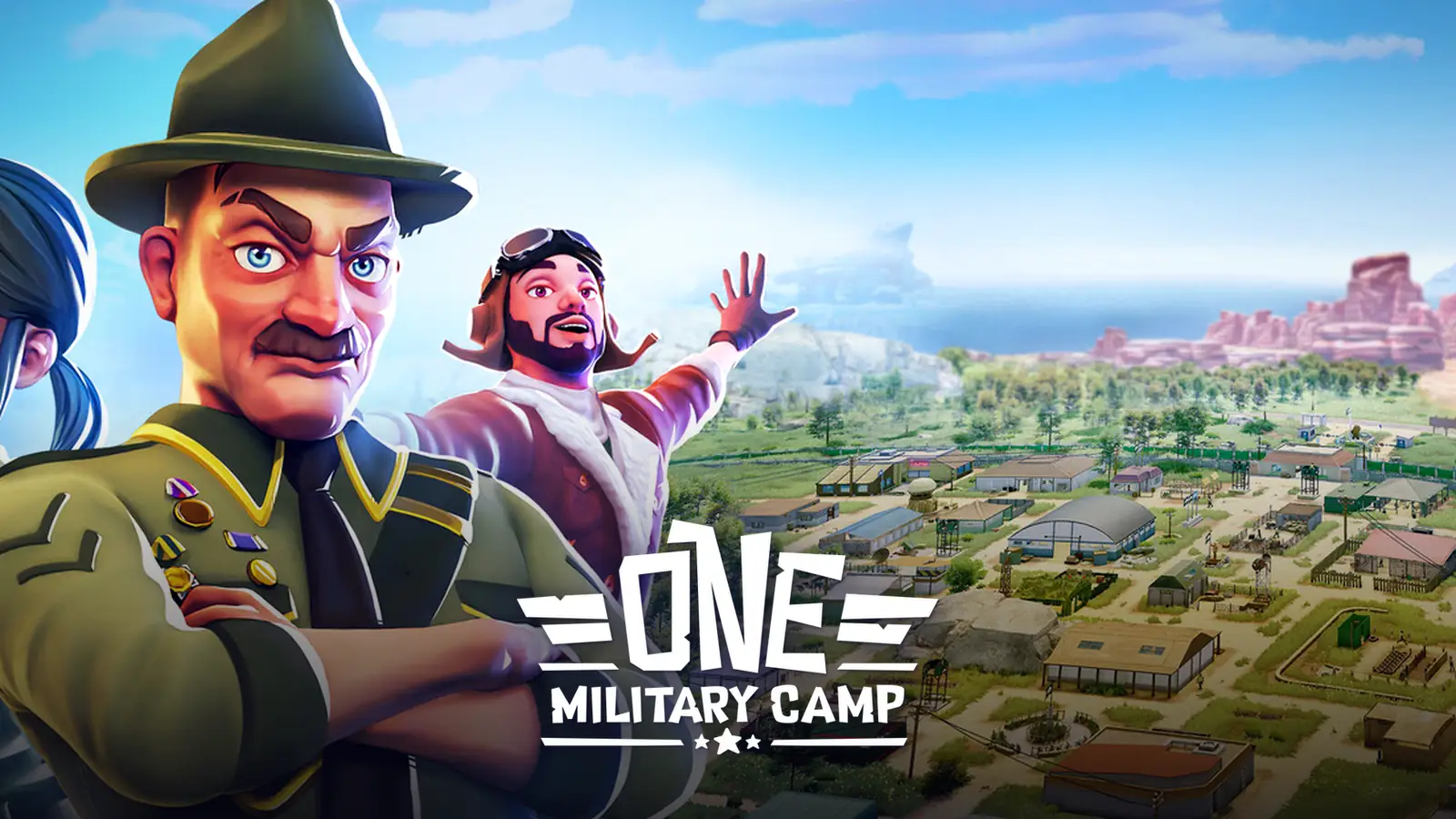 بازی One Military Camp نقد و بررسی بازی One Military Camp؛ تصویر شاخص با لوگوی رسمی بازی