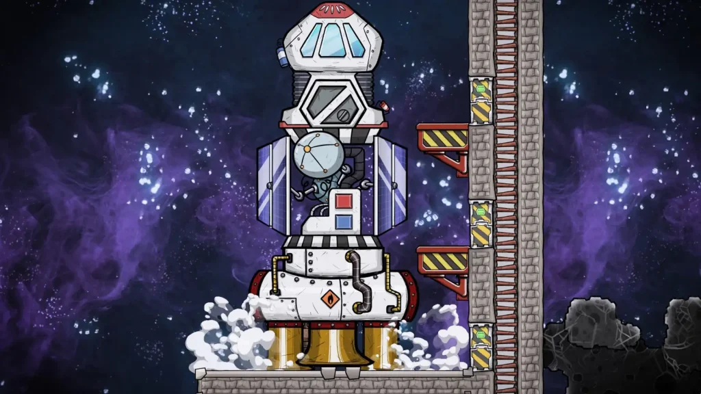 صحنه‌ای از محیط و گیم‌پلی بازی Oxygen Not Included - تصویر 2