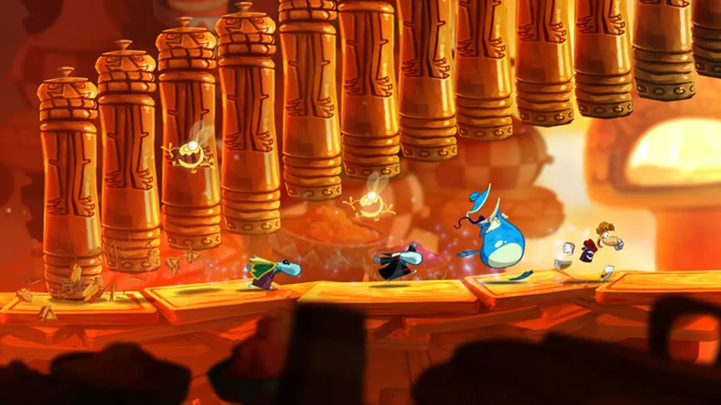 صحنه‌ای از محیط و گیم‌پلی بازی Rayman Origins - تصویر 1