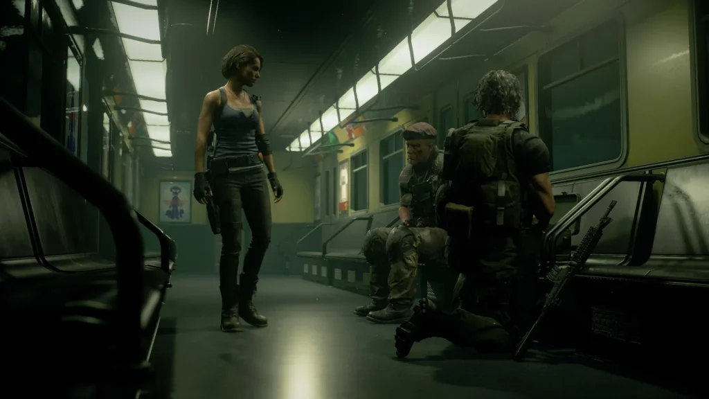 صحنه‌ای از محیط و گیم‌پلی بازی Resident Evil 3 - تصویر 2