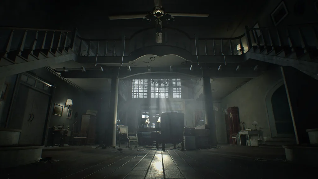 صحنه‌ای از محیط و گیم‌پلی بازی Resident Evil 7 Biohazard - تصویر 2