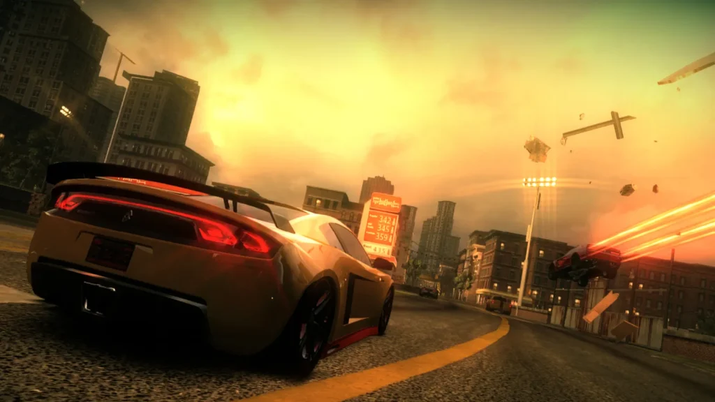 صحنه‌ای از محیط و گیم‌پلی بازی Ridge Racer Unbounded - تصویر 3