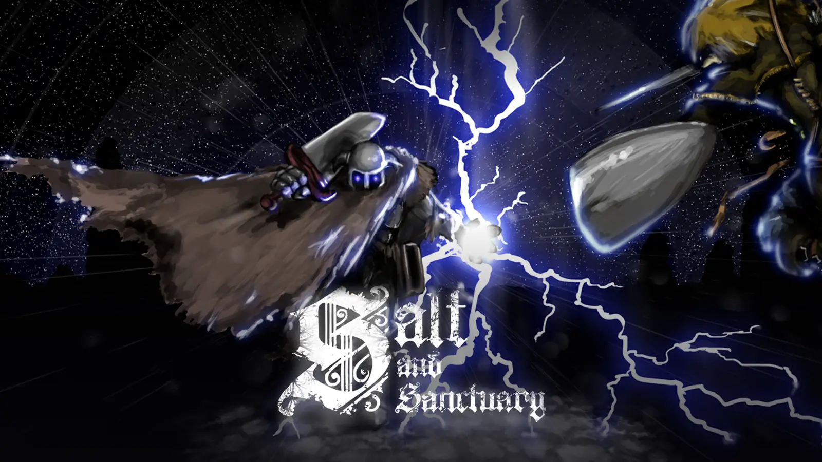 پوستر بازی Salt and Sanctuary با صاعقه