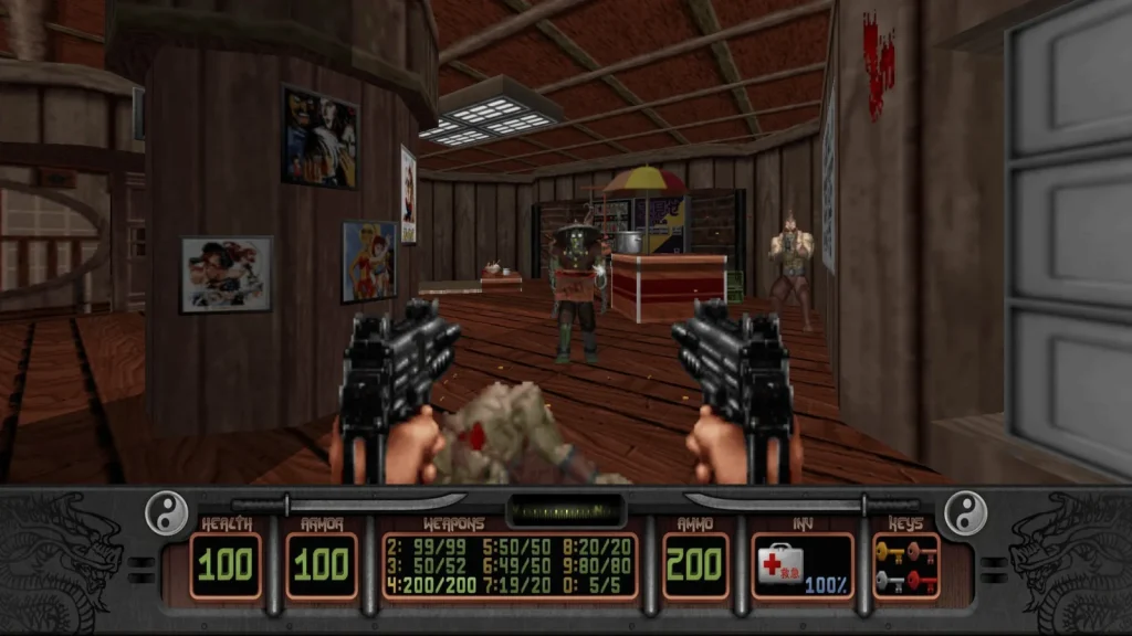 صحنهای از محیط و گیمپلی بازی Shadow Warrior Classic Redux - تصویر 1