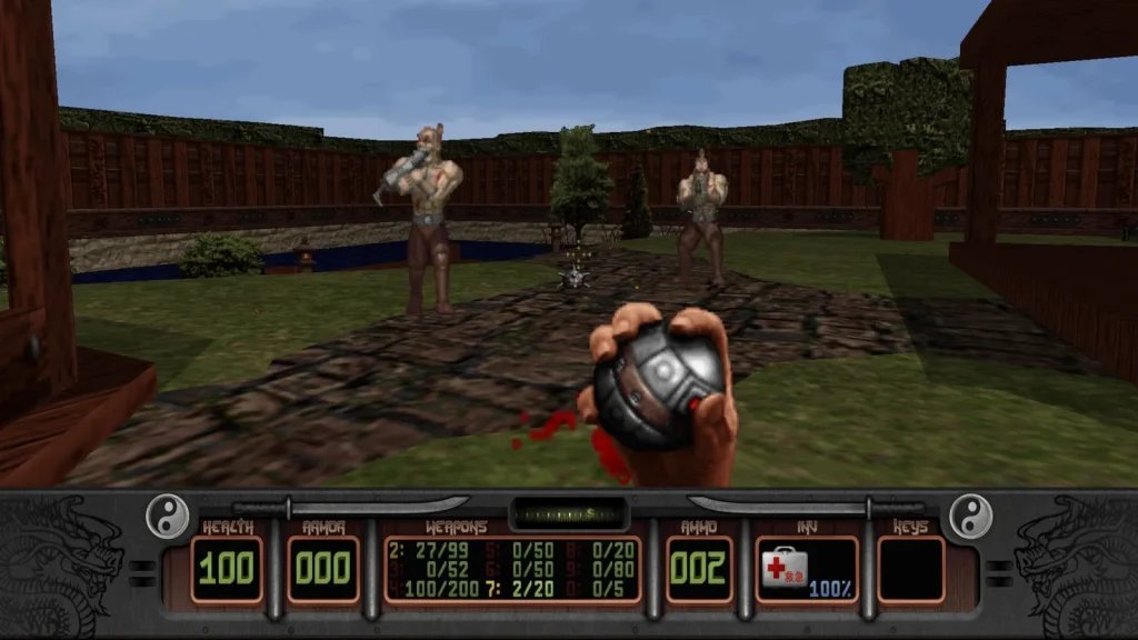 صحنهای از محیط و گیمپلی بازی Shadow Warrior Classic Redux - تصویر 4