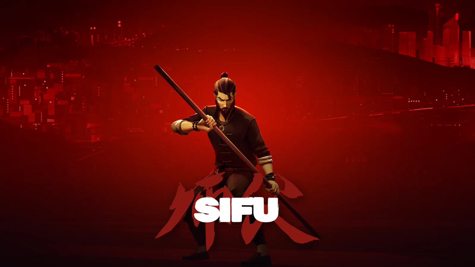 نقد و بررسی بازی Sifu؛ تصویر شاخص با لوگوی رسمی بازی