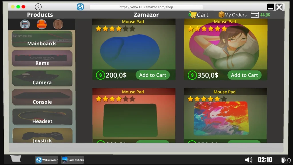 صحنهای از محیط و گیمپلی بازی Streamer Life Simulator - تصویر 3