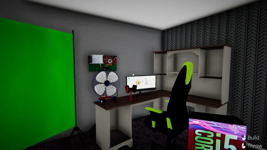 صحنهای از محیط و گیمپلی بازی Streamer Life Simulator - تصویر 4